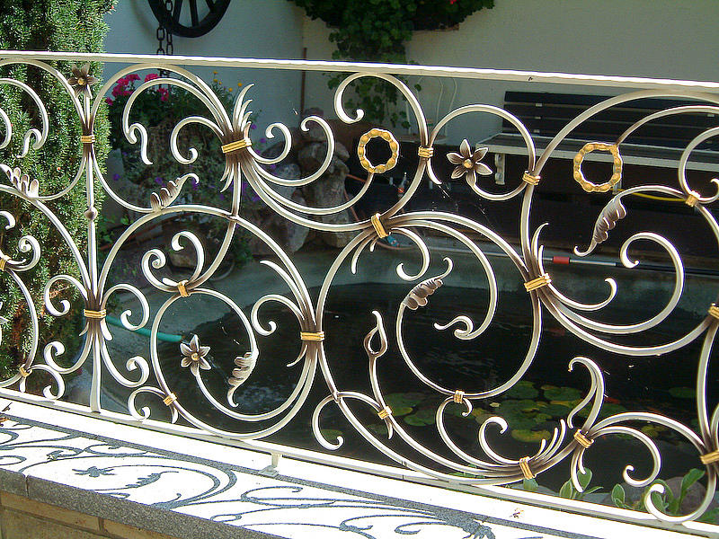 Geschmiedete Aussengeländer - Klettgauer Kunstschmiede